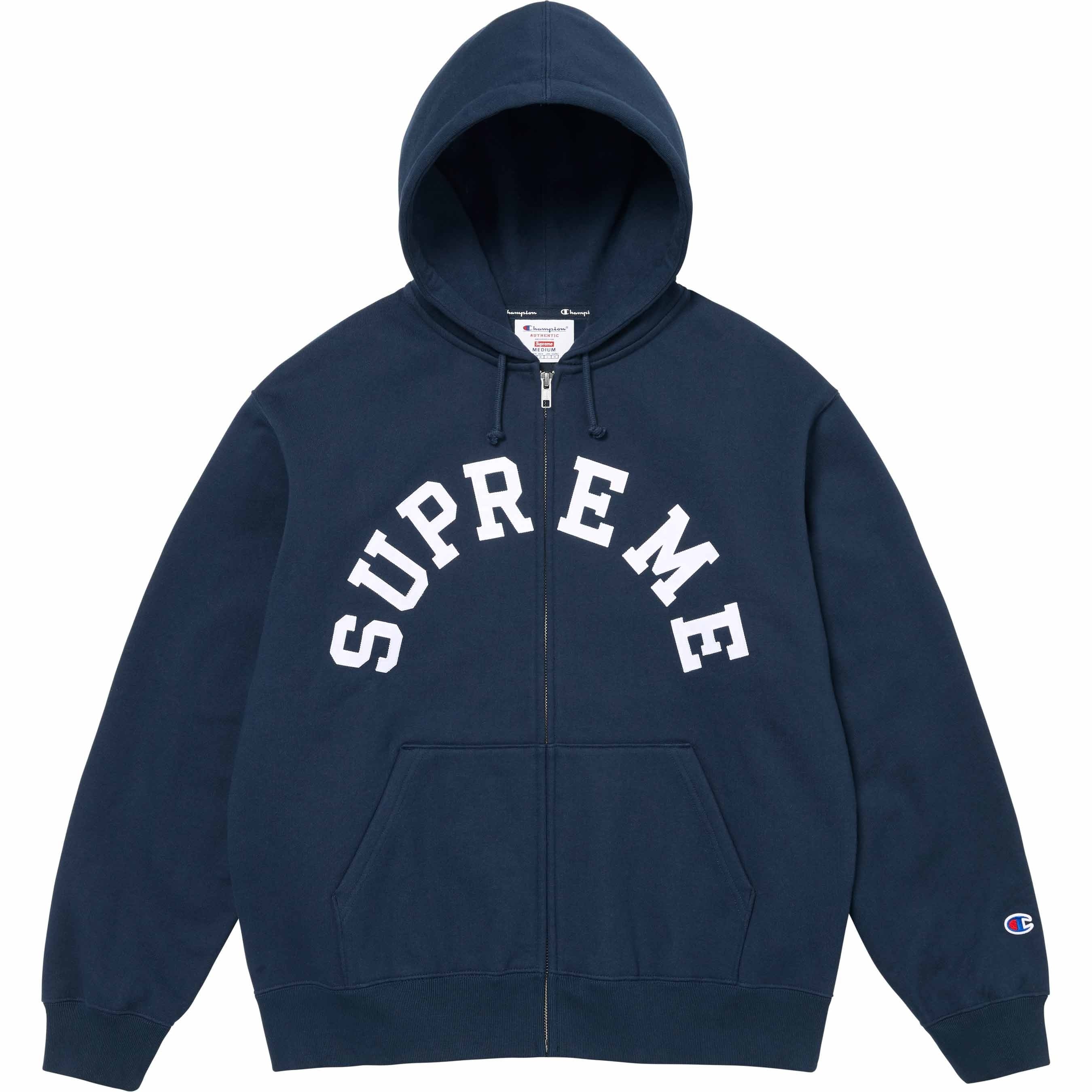 Supreme®/Champion® Zip Up Hooded Sweatshirt view 16
